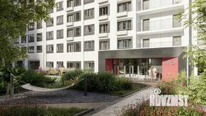 1-к квартира, строящийся дом, 36м2, 16/21 этаж