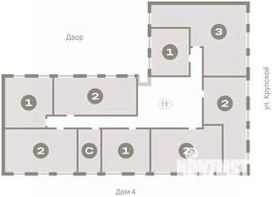 2-к квартира, вторичка, 86м2, 2/17 этаж