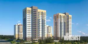 2-к квартира, строящийся дом, 50м2, 8/16 этаж