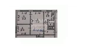 3-к квартира, вторичка, 50м2, 1/5 этаж