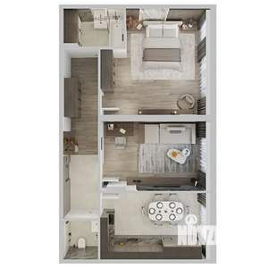 2-к квартира, вторичка, 79м2, 2/9 этаж