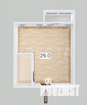 Студия квартира, вторичка, 37м2, 4/9 этаж