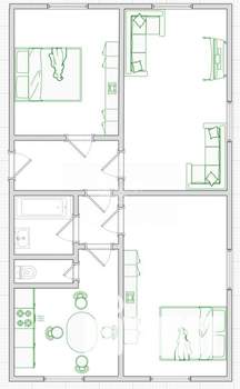 3-к квартира, вторичка, 72м2, 1/3 этаж