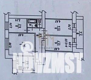 4-к квартира, вторичка, 75м2, 6/9 этаж