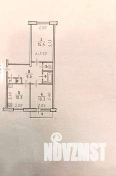 2-к квартира, вторичка, 51м2, 3/5 этаж