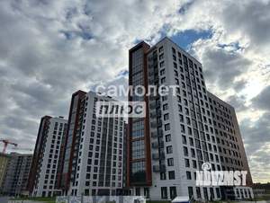 1-к квартира, строящийся дом, 40м2, 6/9 этаж