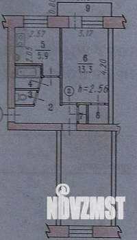 2-к квартира, вторичка, 48м2, 2/5 этаж