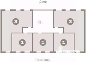 3-к квартира, вторичка, 85м2, 4/7 этаж