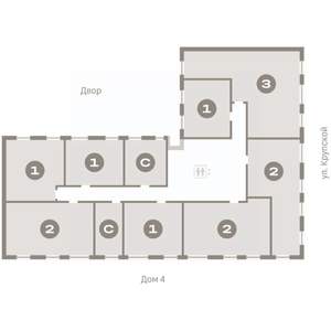 3-к квартира, вторичка, 87м2, 5/9 этаж