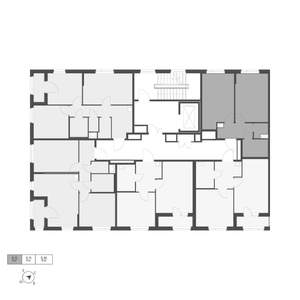 1-к квартира, вторичка, 42м2, 7/8 этаж