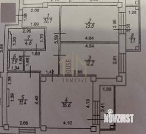 3-к квартира, вторичка, 73м2, 14/19 этаж