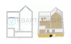 1-к квартира, вторичка, 42м2, 1/10 этаж