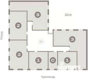 3-к квартира, вторичка, 84м2, 4/17 этаж