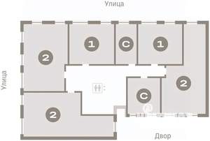 3-к квартира, вторичка, 69м2, 4/8 этаж