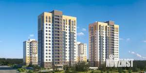 1-к квартира, строящийся дом, 43м2, 10/16 этаж