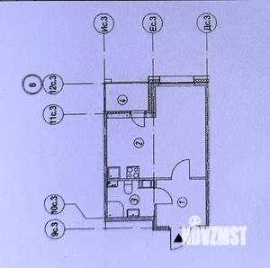 1-к квартира, сданный дом, 31м2, 5/9 этаж