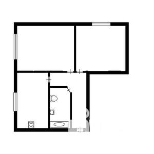 2-к квартира, вторичка, 50м2, 3/5 этаж