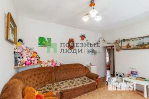 3-к квартира, вторичка, 51м2, 1/2 этаж