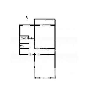 2-к квартира, вторичка, 45м2, 4/5 этаж