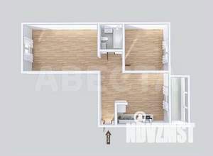 2-к квартира, вторичка, 70м2, 2/9 этаж