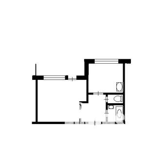 1-к квартира, вторичка, 36м2, 9/11 этаж