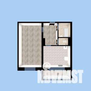 1-к квартира, вторичка, 34м2, 4/4 этаж