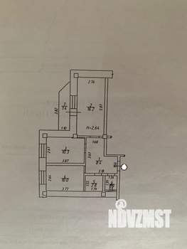 2-к квартира, вторичка, 50м2, 4/14 этаж