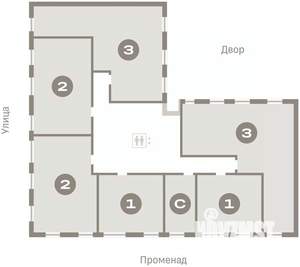 2-к квартира, вторичка, 60м2, 3/17 этаж