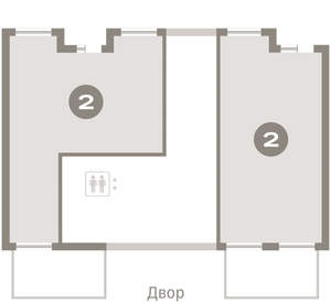2-к квартира, вторичка, 103м2, 1/9 этаж