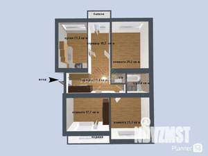 3-к квартира, вторичка, 133м2, 6/7 этаж