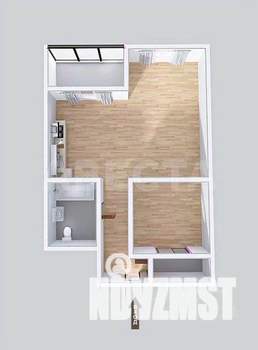 1-к квартира, вторичка, 48м2, 8/16 этаж
