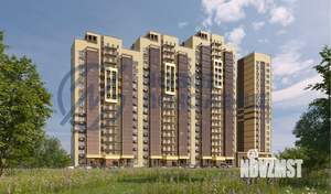 2-к квартира, строящийся дом, 65м2, 8/18 этаж