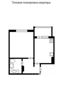 1-к квартира, вторичка, 34м2, 10/10 этаж