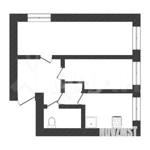 2-к квартира, вторичка, 43м2, 2/5 этаж