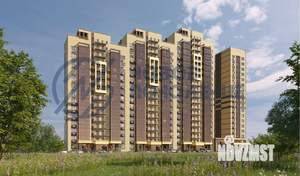 2-к квартира, строящийся дом, 65м2, 5/18 этаж