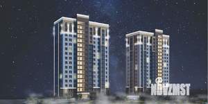 1-к квартира, строящийся дом, 42м2, 7/16 этаж