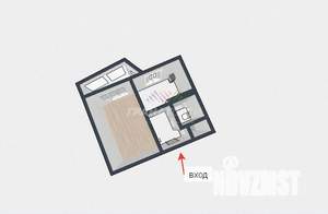 1-к квартира, вторичка, 37м2, 9/9 этаж