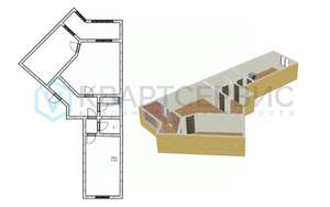3-к квартира, вторичка, 79м2, 11/12 этаж