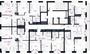 1-к квартира, вторичка, 41м2, 11/15 этаж