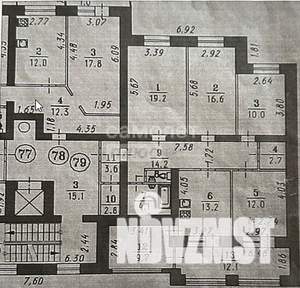 4-к квартира, вторичка, 120м2, 4/7 этаж