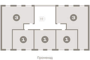3-к квартира, вторичка, 85м2, 6/9 этаж