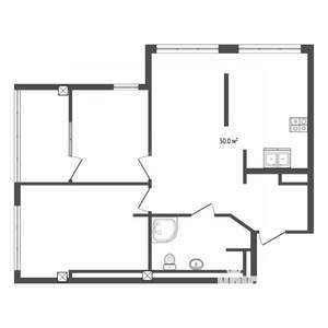 3-к квартира, вторичка, 80м2, 11/18 этаж