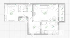 2-к квартира, вторичка, 50м2, 4/5 этаж