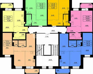 2-к квартира, вторичка, 61м2, 9/9 этаж