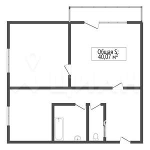 2-к квартира, вторичка, 42м2, 3/5 этаж
