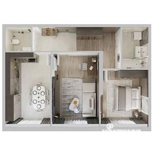 2-к квартира, вторичка, 59м2, 2/9 этаж