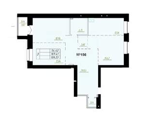 3-к квартира, вторичка, 106м2, 8/9 этаж