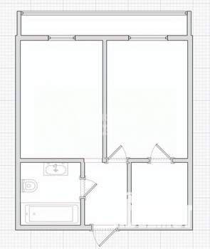 1-к квартира, вторичка, 35м2, 2/14 этаж