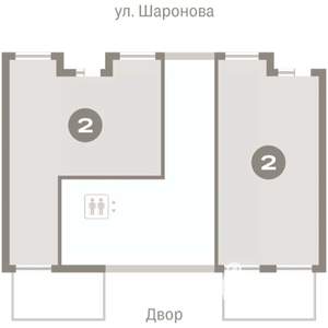 2-к квартира, вторичка, 109м2, 1/9 этаж