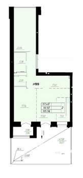 2-к квартира, вторичка, 88м2, 2/9 этаж